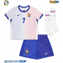 Maglie da calcio Francia Antoine Griezmann #7 Seconda Maglia Bambino Europei 2024 Manica Corta (+ Pantaloni corti)